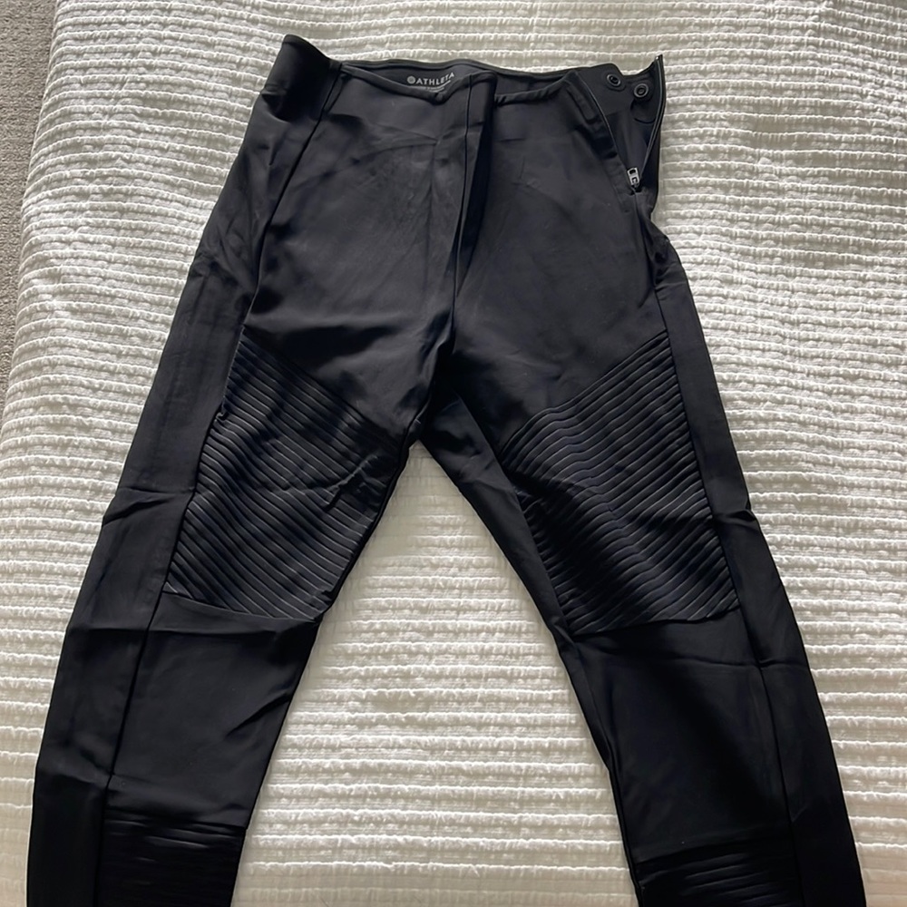 Athleta motor leggings size 4